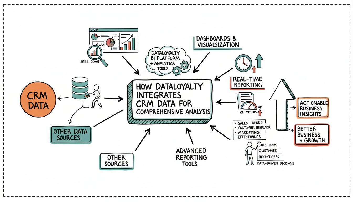 How DataLoyalty Integrates CRM Data for Comprehensive Analysis